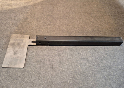 18" Steel Tooling Arm for 2X72" Belt Grinders