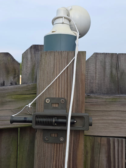 using Razorback to secure video camera from behind fence