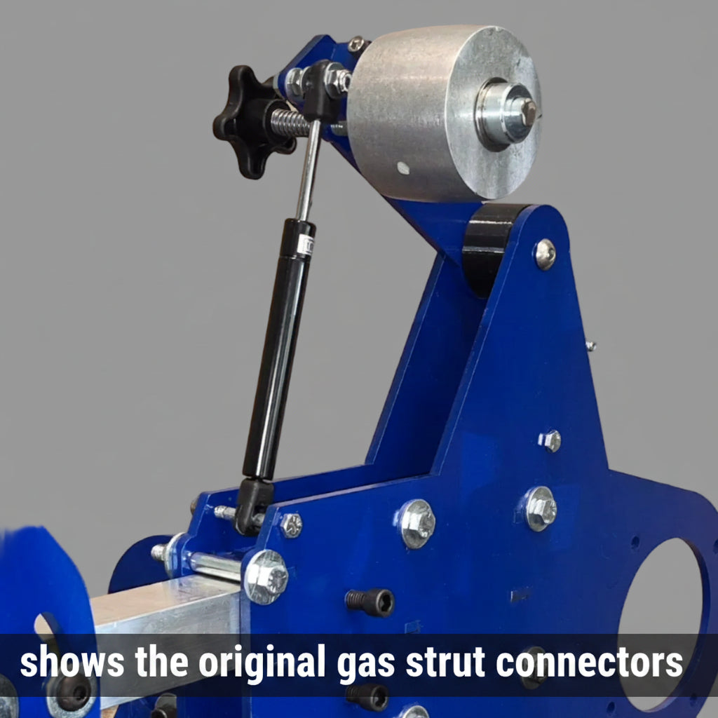 shows original gas strut connectors