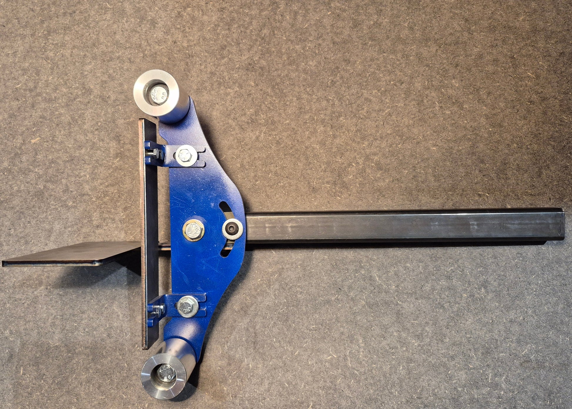 work rest and DPlate at 90 degrees to tooling arm